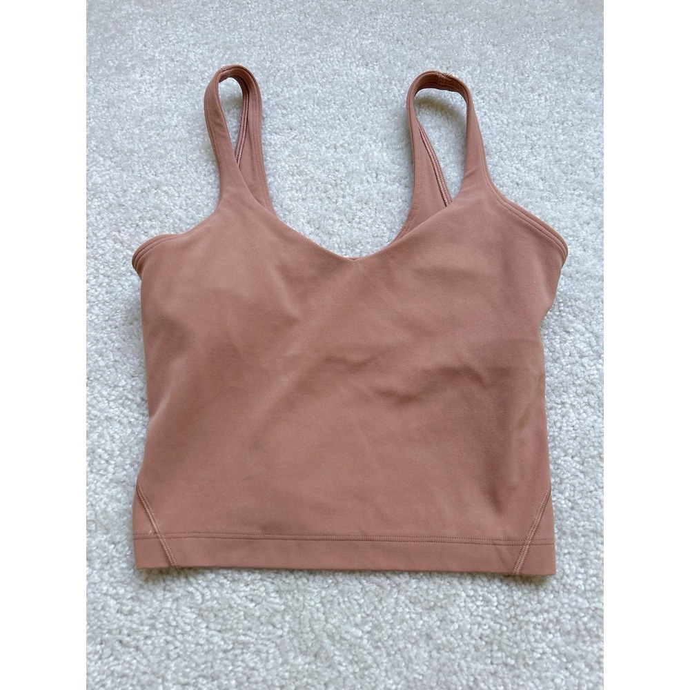 Lululemon Align Tank Top Dusty Clay Size 2